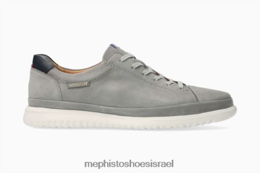 Mephisto Shoes Israel 2LD0BH619 אֲנָשִׁים | Mephisto תומאס אפור בהיר